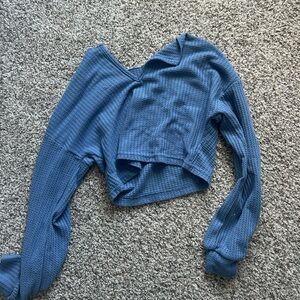 SHEIN Blue Kids Long Sleeve Top